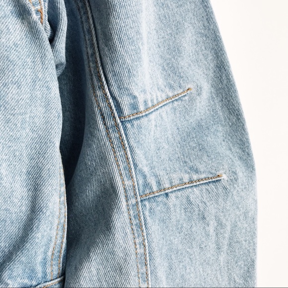 GRLFRND Lacy Cropped Denim Jacket - Picture 11 of 15